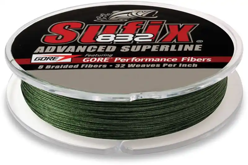 Sufix 832 Advanced Superline Lo-Vis Green 150 yds