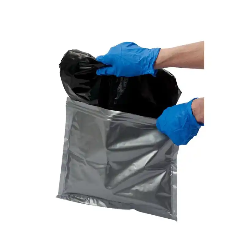 Reliance Products Double Doodie 00268303 Toilet Waste Bag, Gray