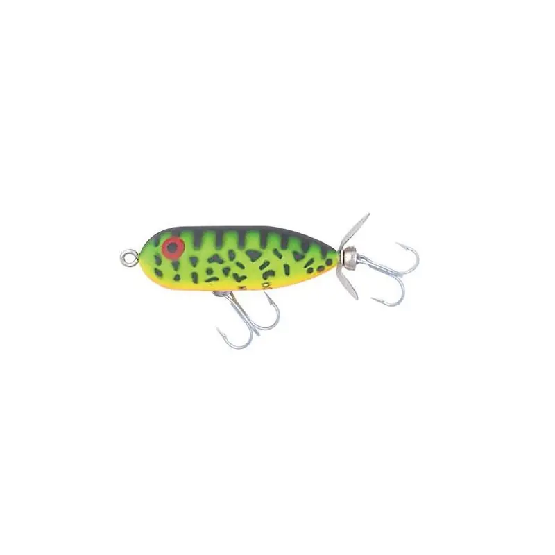 Heddon X0360GRA Tiny Torpedo Fishing Lure, Fluorescent Green Crawdad Lure