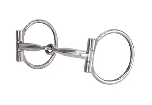 WEAVER LEATHER CA-2520 Offset Dee Horse Bit, 5 in Mouth, Stainless Steel