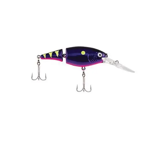 Berkley FFSH7J-FTCC Jointed Fishing Lure, Flicker Shad, 2-Hook, Firetail Chrome Candy Lure