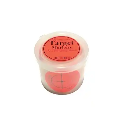 Taylor Targets Red Target Markers - 100-Pack