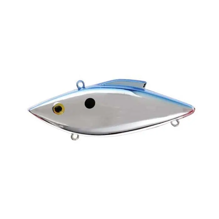 Rat-L-Trap RT25B Fishing Lure, Crankbait, 2-Hook, Blue Lure