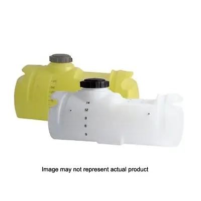 Ace Roto-Mold SM0025-18S Spot Sprayer Tank with Sump, 25 gal Tank, Polyethylene, Yellow