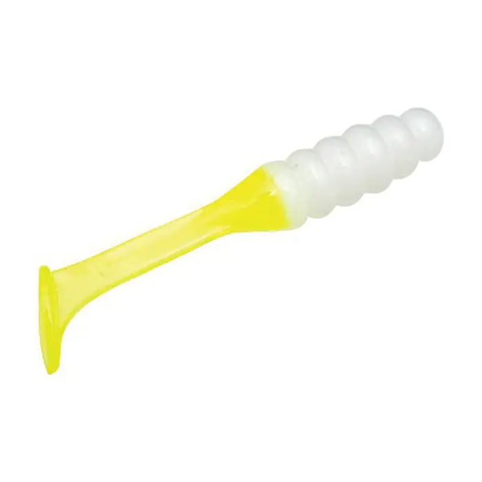 Strike King MRCSLC-186 Fishing Bait, Soft Bait, Plastic, Refrigerator White Bait