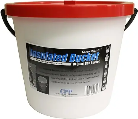 Challenge Plastic Products 50234 Insulated 10 Qt. Bucket