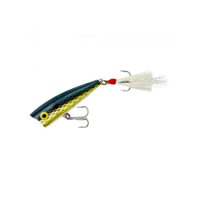 REBEL Pop-R PK3RB3 Triple Threat Kit, Bass, Foxy Lady/Foxy Momma/Foxy Shad Lure