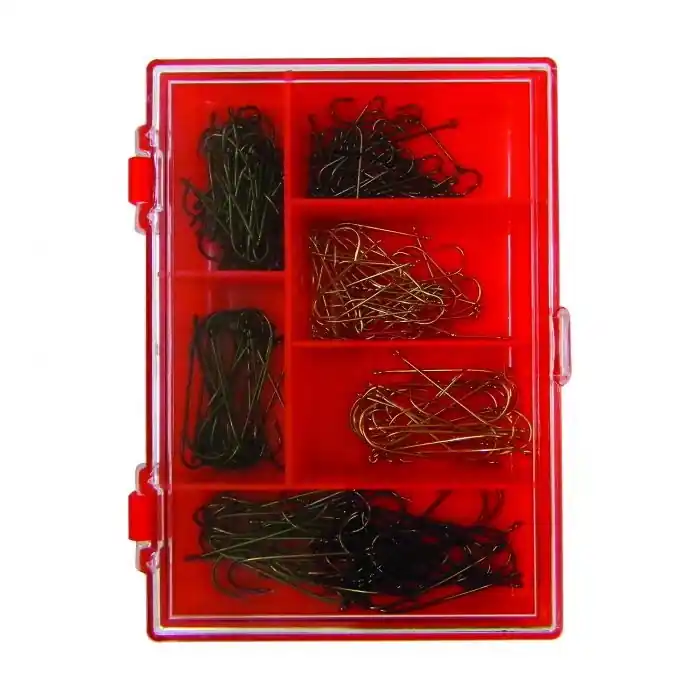 EAGLE CLAW ABERHASST1 Aberdeen Hook Assortment, Assorted