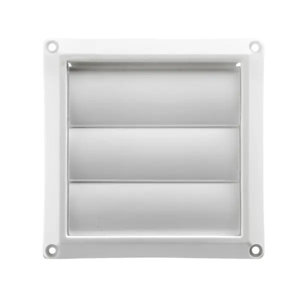 ACE ACEHSR4W Vent Hood, 4 in L x 4 in W Rough Opening, Plastic Hood, White Hood