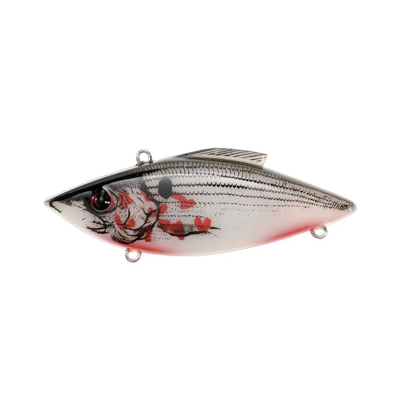 Rat-L-Trap RT-376 Bleeding Shad Fishing Lure, White Lure