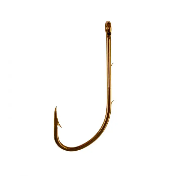 EAGLE CLAW 186AH-2 Baitholder Hook, Bronze