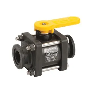 Greenleaf MV100CF Full Port Bolted Manifold Valve, 1 in Inlet, Flanged Inlet, 1 in Outlet, Flanged Outlet
