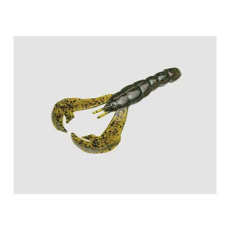 Strike King Rage Tail RAGE CRAW RGCRW-18 Soft Bait, Plastic, Watermelon Red Flake Bait