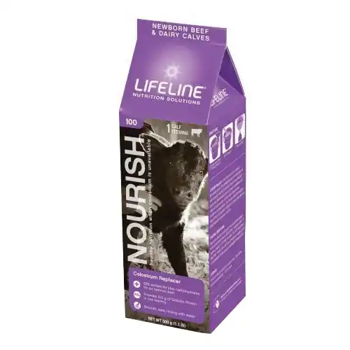 LIFELINE Nourish Beef 60085 Colostrum Replacer Carton
