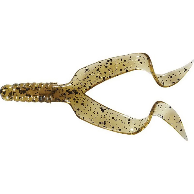 MISTER TWISTER DT10 11BKS Lure, Double Tail, Bass, Catfish, Crappie, Flathead, Largemouth Bass, Sunfish