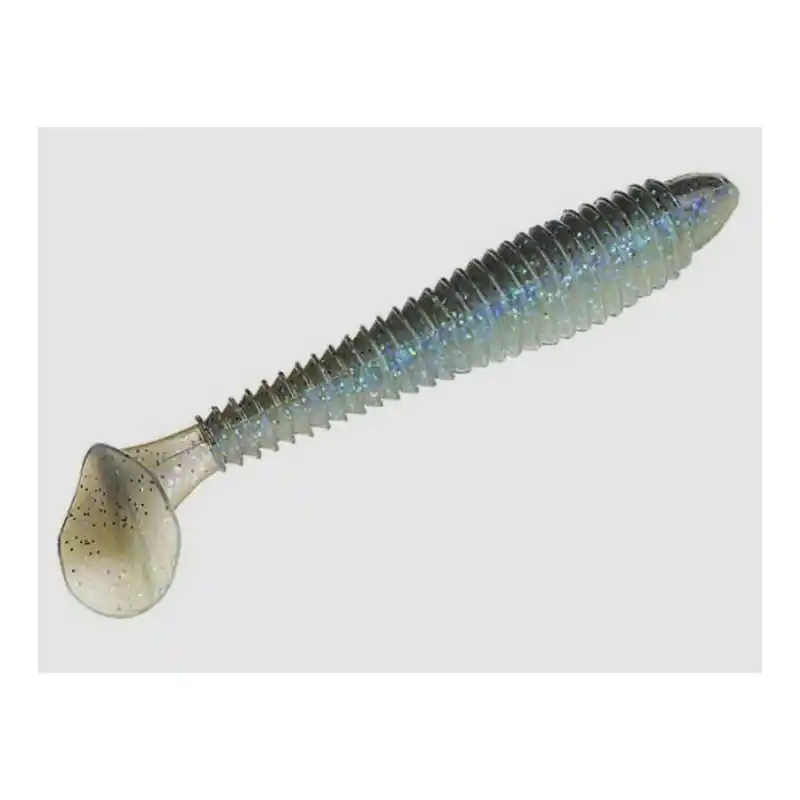 Strike King Rage Tail RAGE SWIMMER RGSW334-265 Soft Bait, Electric Shad Bait