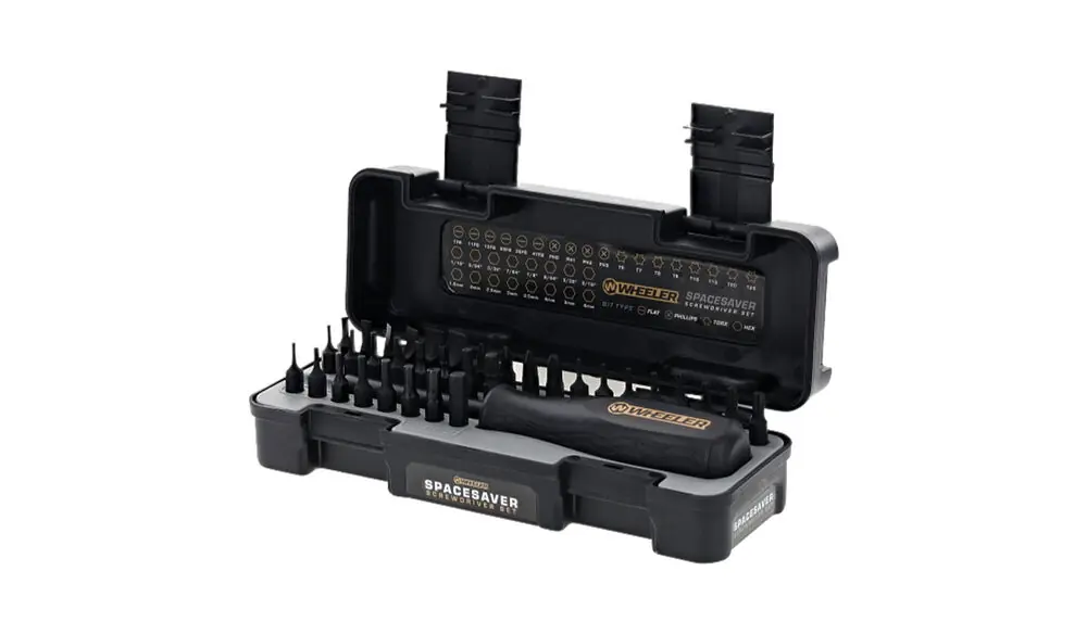 Wheeler 36 Piece Spacesaver Screwdriver Set