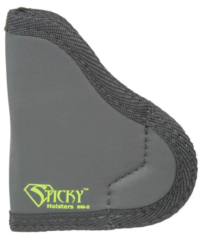 Sticky Holsters SM-2 Small Sticky Holster, Black, Left/Right Hand, Latex-Free Synthetic Rubber