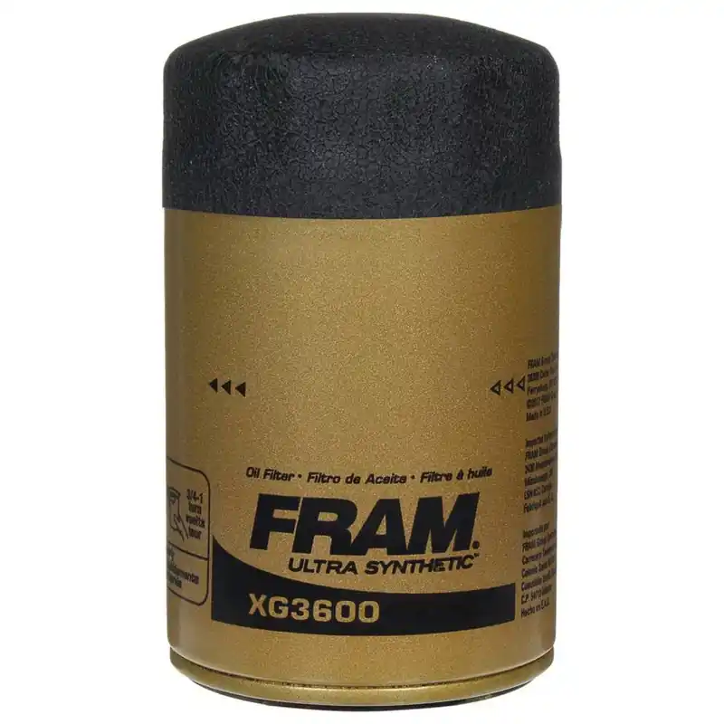 FRAM Ultra Synthetic XG3600 Spin-On Oil Filter, 3/4-16 Threaded