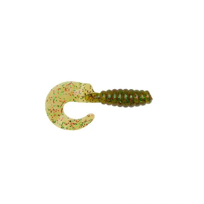 YUM YG2150 Fishing Bait, Grub, Soft Bait, Plastic, Christmas Tree Bait