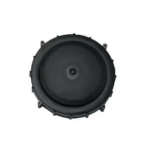 Ace Roto-Mold 13696 Vented Lid, Polyethylene, Black