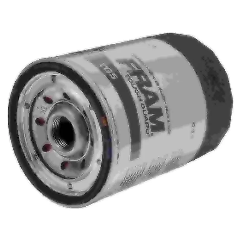 FRAM Tough Guard TG5 Spin-On Oil Filter, 13/16-16 Connection, Cellulose, Synthetic Fiber Filter Media