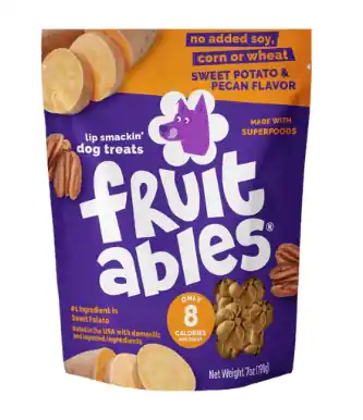 Fruitables Healthy Baked Sweet Potato Pecan Dog Treats 7oz