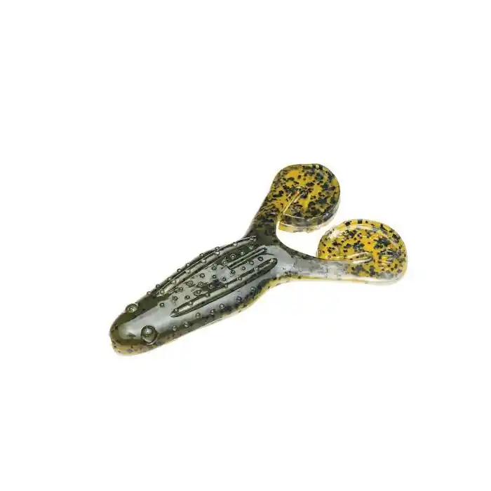 RAGE TAIL RGTD-47 Fishing Lure, Soft Bait, Green Pumpkin/Pearl Belly Rage Toad Lure