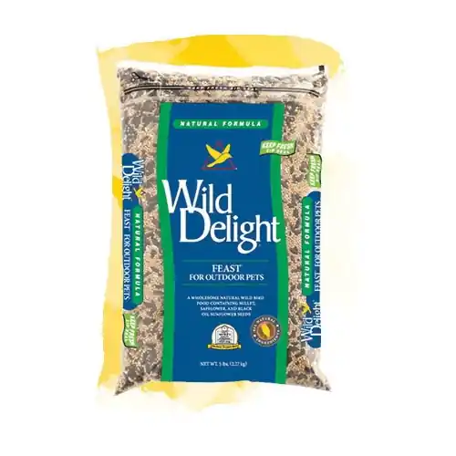 Wild Delight 371200 Bird Food, 20 lb Poly Bag