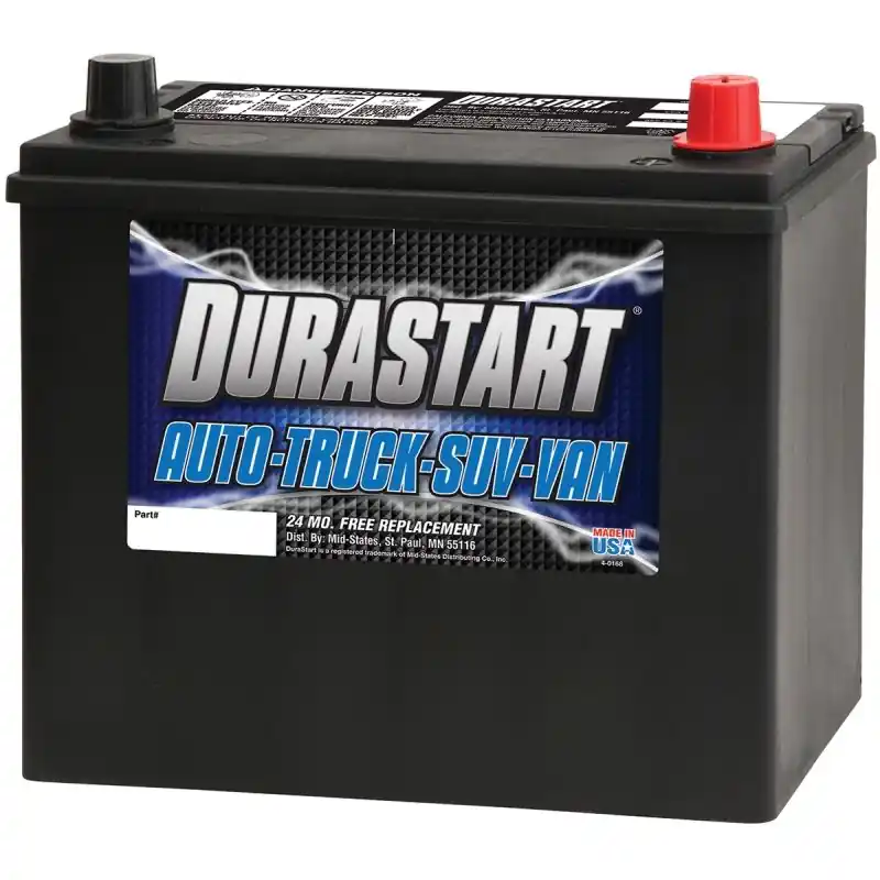 Durastart 51R-1 Automotive Battery, 12 V Battery