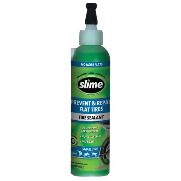 Slime 10007 Prevent/Repair Tire Sealant, 8 oz Bottle, Liquid, Characteristic