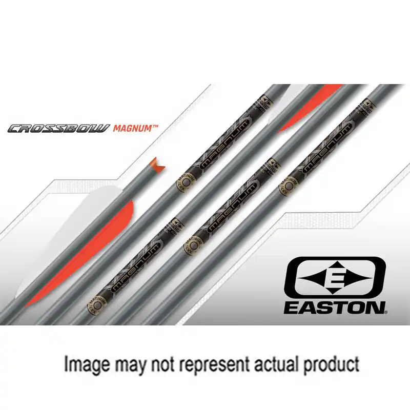 EASTON XX75 219348 Magnum Crossbow Bolt, 2219, 0.306 in Dia, 22 in L, Half Moon Nock
