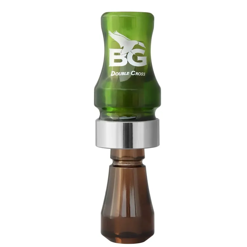 Buck Gardner Double Cross Poly Double Reed Duck Call