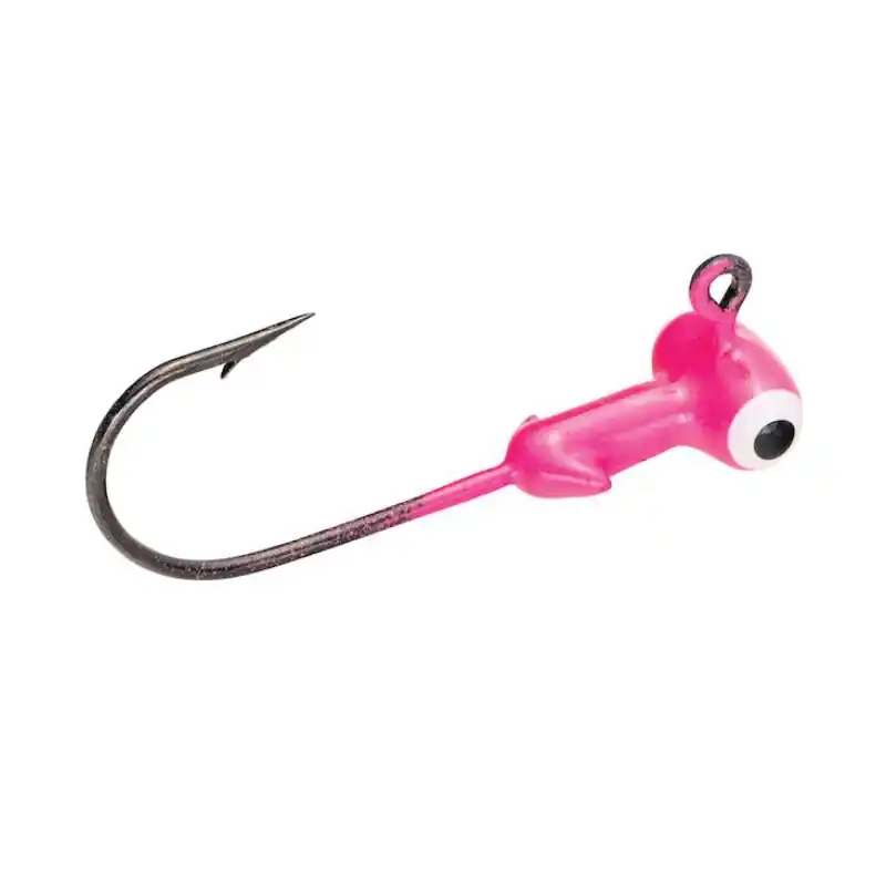 MR. CRAPPIE BY STRIKE KING Sausage Head MRCSHJH116-98 Jig Head, Pink