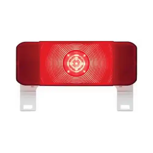 Optronics RVSTL61S RV Stop/Turn/Tail Light, LED Lamp, Red Housing, Acrylic Lens