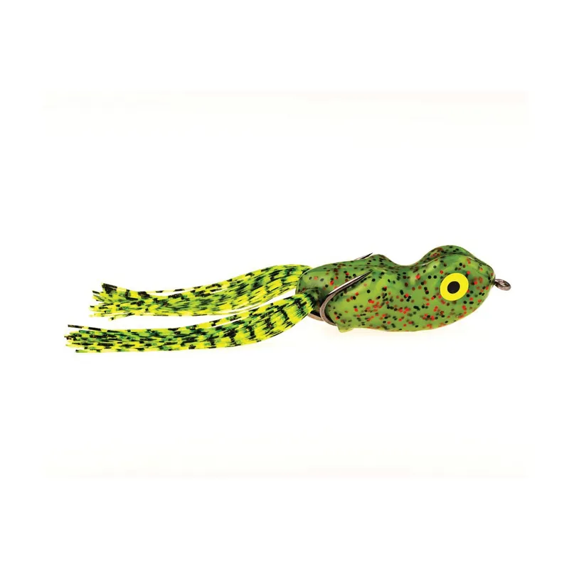 SCUM FROG Scumdog SD-1727 Fishing Lure, Black/Chartreuse/Watermelon Red Lure