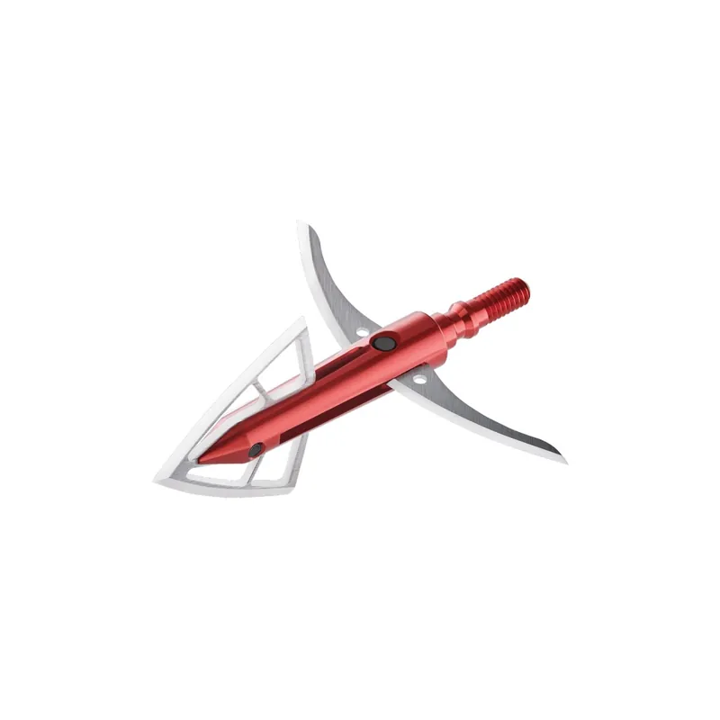 BLOODSPORT Gravedigger 10775 Broadhead, 1 in Thick Blade, Aluminum/Stainless Steel