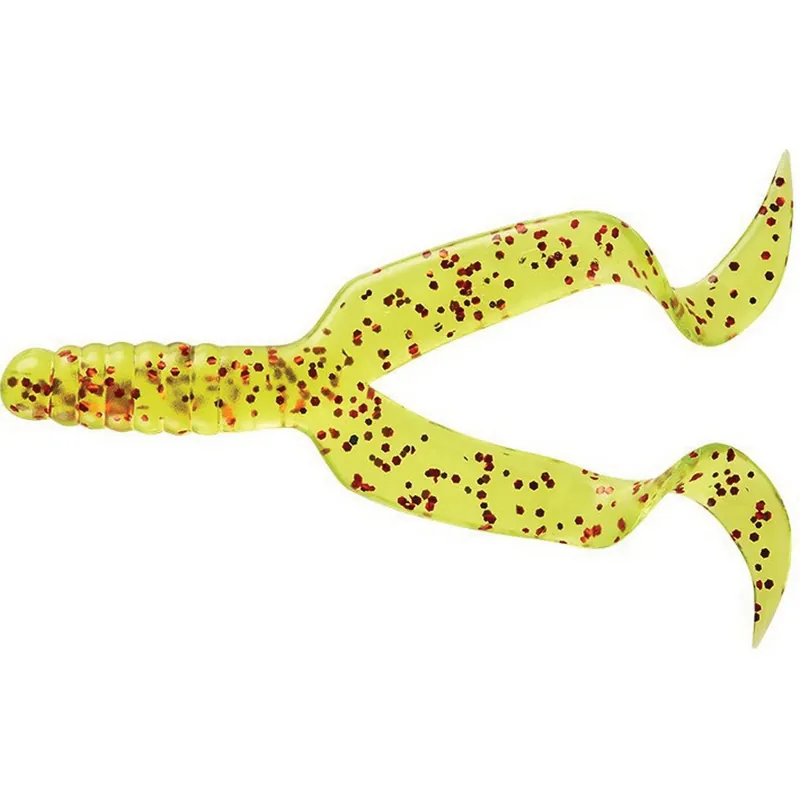 MISTER TWISTER DT10 10RS Lure, Double Tail, Bass, Catfish, Crappie, Flathead, Largemouth Bass, Sunfish