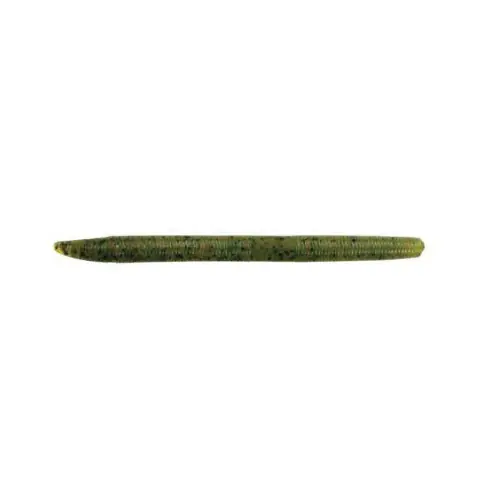 Strike King KVD OCHO OCHO6-18 Soft Bait, Plastic, Watermelon Black and Red Bait
