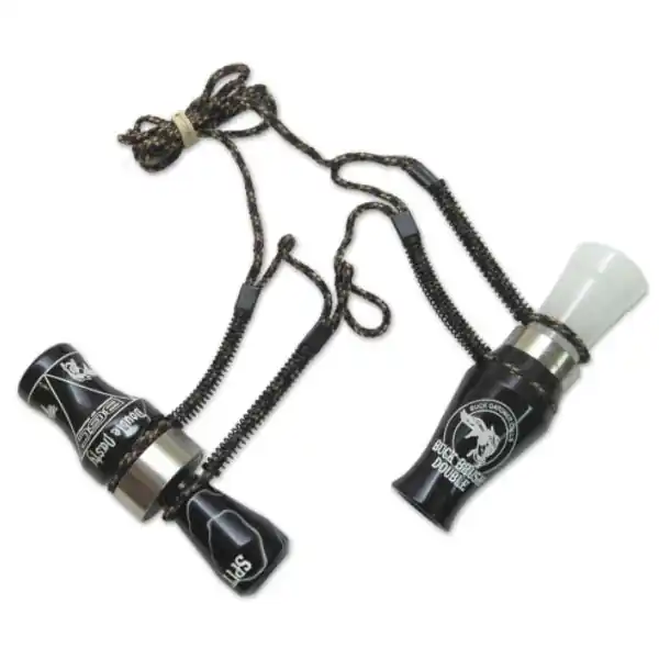 BUCK GARDNER L-4CAMO-PKG Quad Loop Call Lanyard, Nylon/Stainless Steel, Camouflage