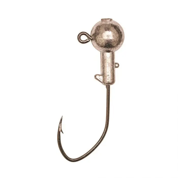 EAGLE CLAW Pro-V PFPV132 Ballhead Jig with Hook, 0.0312 oz