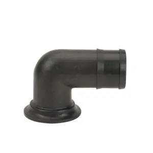Greenleaf M300BRB90 Manifold Elbow, 90 deg Angle, 3 in, Flange x Hose Barb, Polypropylene