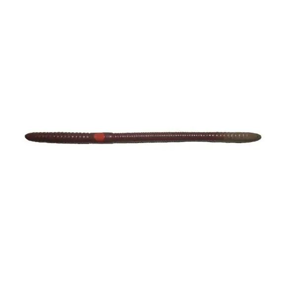 STOPPER LURES 2WBSM1PK-8 Magnum Fishing Lure, Rigged Worm, Bass, 2-Hook, Plastic, Natural Lure