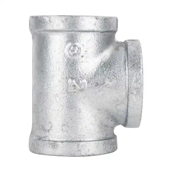 STZ 311 T-2 Galvanized Pipe Tee, 2 in, Malleable Iron, 300 psi Pressure