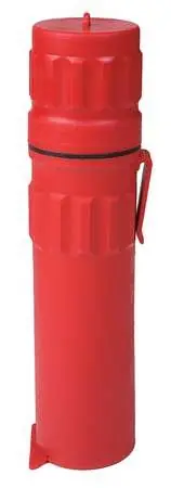 Lincoln Electric KH550 Storage Container, 10 lb Capacity, Polyethylene, Red