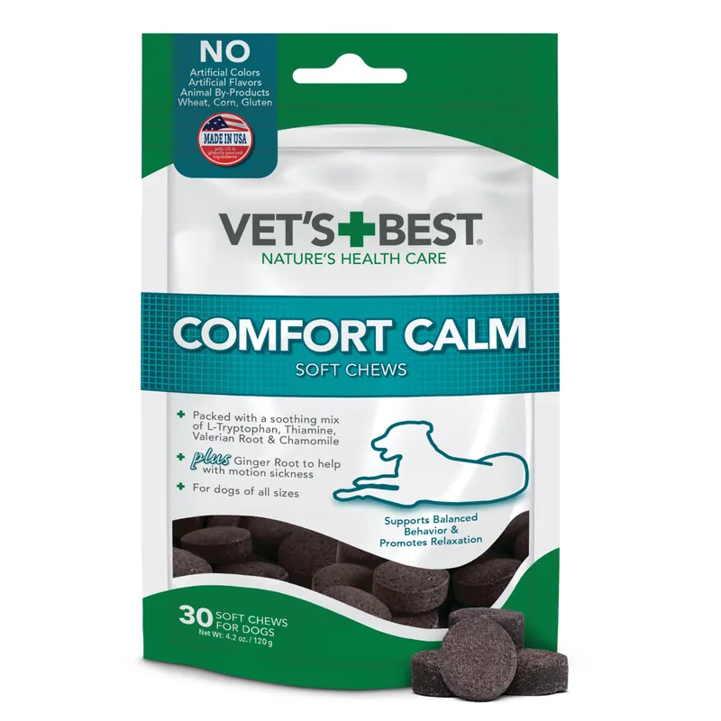 Vet‘s Best Dog Soft Chew Comfort Calm, 30ct