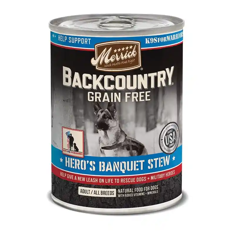 Merrick‘s 8470144 Dog Food, 12.7 oz Can