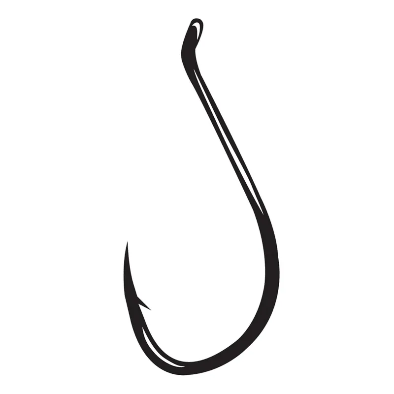 Gamakatsu 02413 Octopus Hook, HCS, Nickel Silver Black
