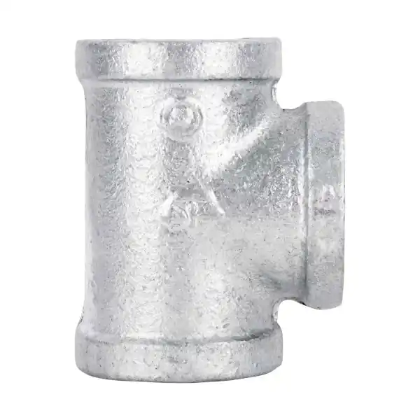 STZ 311 T-114 Galvanized Pipe Tee, 1-1/4 in, Malleable Iron, 300 psi Pressure