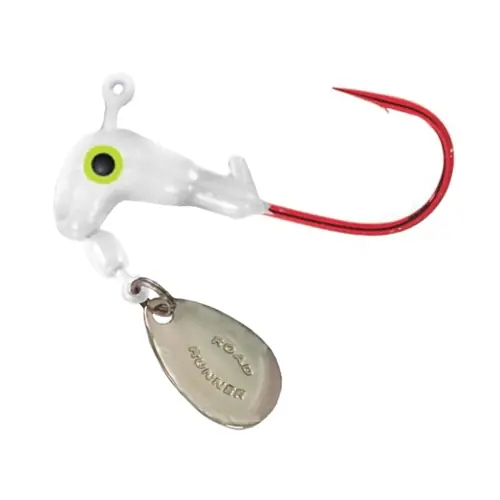 Road Runner by Blakemore C-152-001 Barbed Head, Bleeding, White Lure